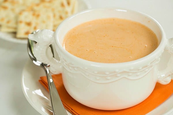 Crab Bisque Recipe by @browneyedbaker :: www.browneyedbaker.com