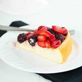 Ricotta Cake with Fresh Berries