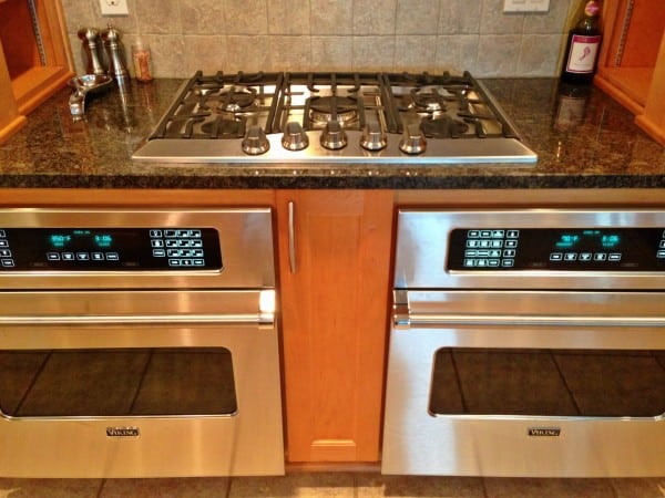 New Viking cooktop and ovens