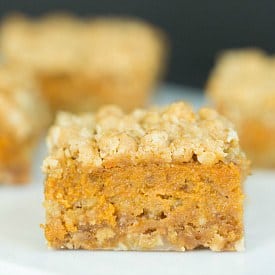Pumpkin Pie Crumb Bar Recipe