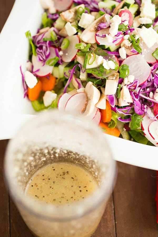 My Mom's Legendary Italian Salad Dressing by @browneyedbaker :: www.browneyedbaker.com