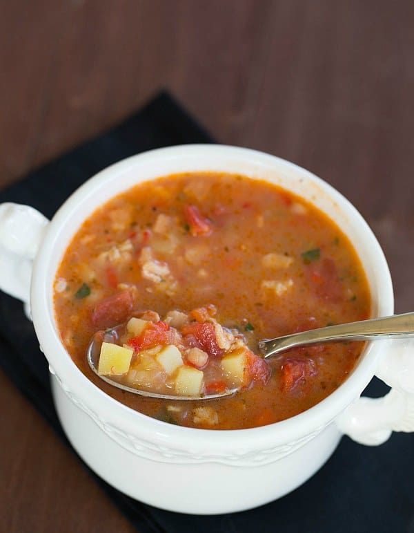 Manhattan Clam Chowder - hearty and full of flavor!