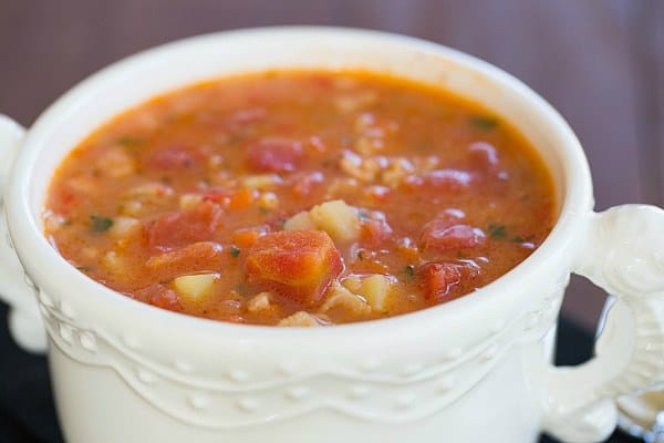 Manhattan Clam Chowder - hearty and full of flavor!