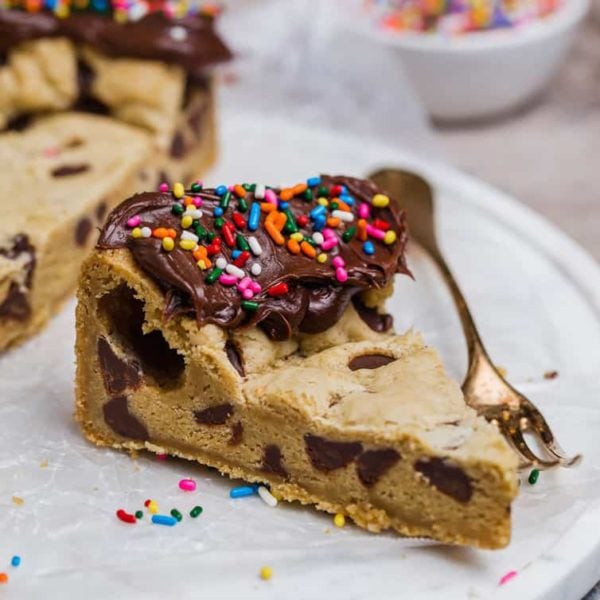 Chocolate Chip Cookie Cake Brown Eyed Baker