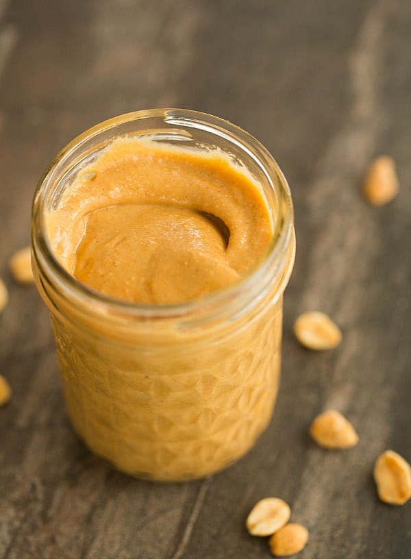 DIY: How to Make Homemade Peanut Butter - 1 ingredient and less than 10 minutes! | browneyedbaker.com
