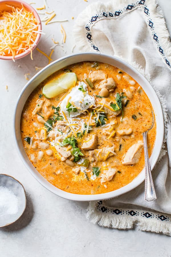 White Chicken Chili Recipe Brown Eyed Baker