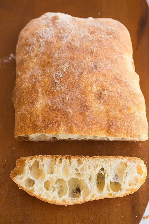 Ciabatta Bread Recipe | browneyedbaker.com