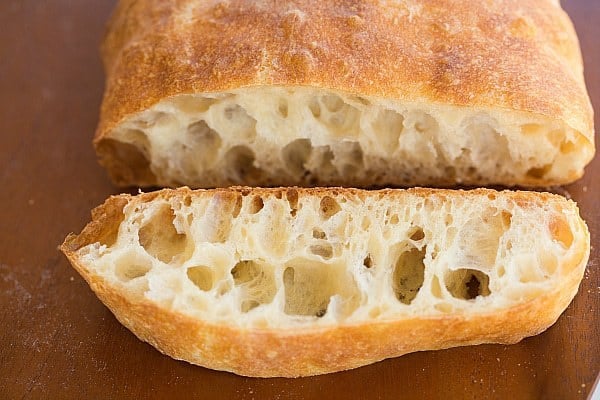 Ciabatta Bread Recipe | browneyedbaker.com