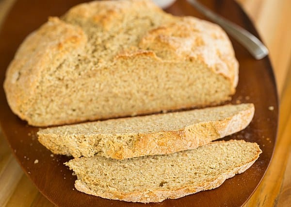 Rye Soda Bread | browneyedbaker.com #recipe #StPatricksDay