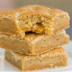 Salted Caramel Blondies