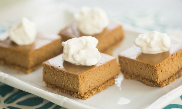 Cappuccino Cheesecake Bars | browneyedbaker.com #recipe