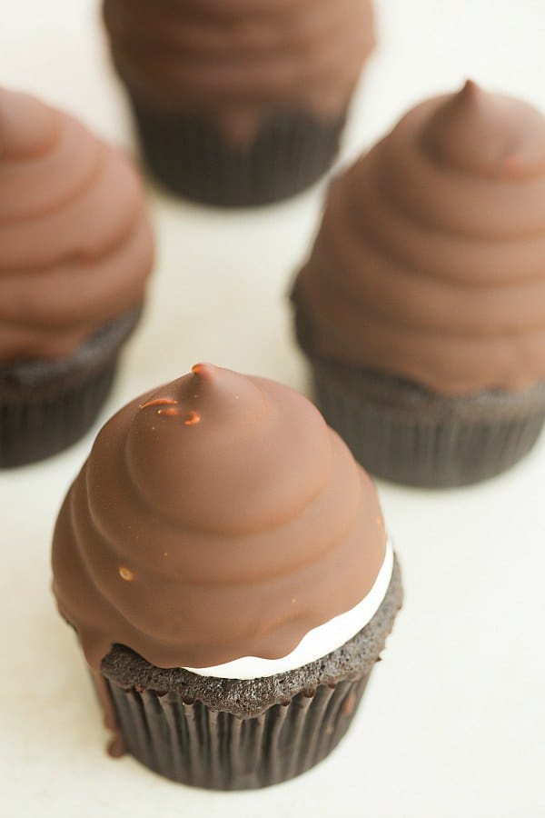 Hi-Hat Cupcakes | browneyedbaker.com #recipe