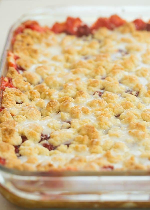 Cream Cheese Cherry Pie Crumb Bars Brown Eyed Baker