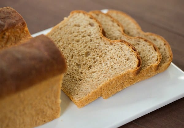 Whole Wheat Sandwich Bread | browneyedbaker.com #recipe #baking