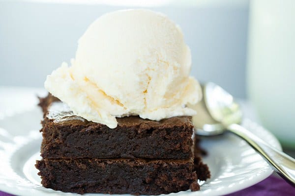 Zingerman's Black Magic Brownies | browneyedbaker.com #recipe