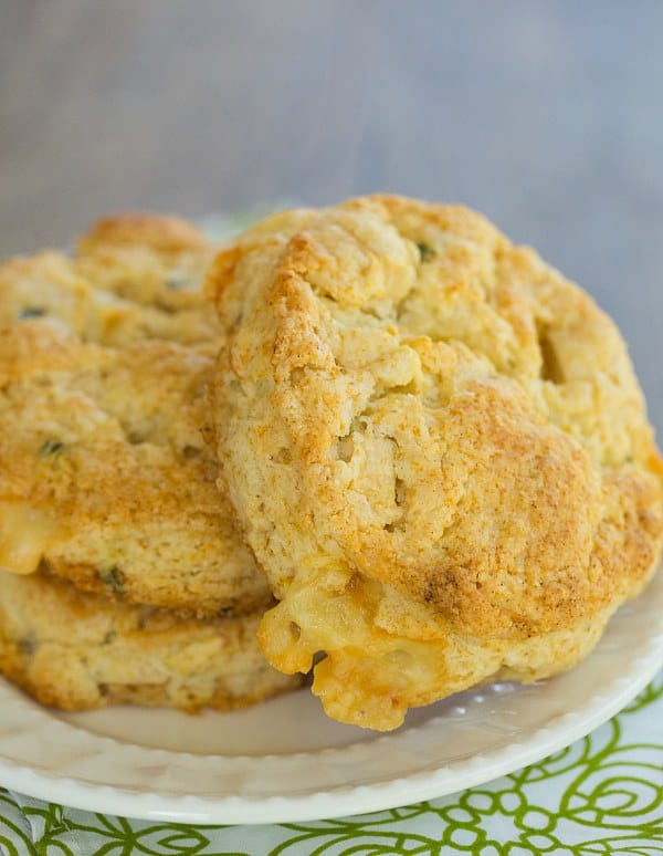 Apple Gruyere & Sage Scones | browneyedbaker.com #recipe