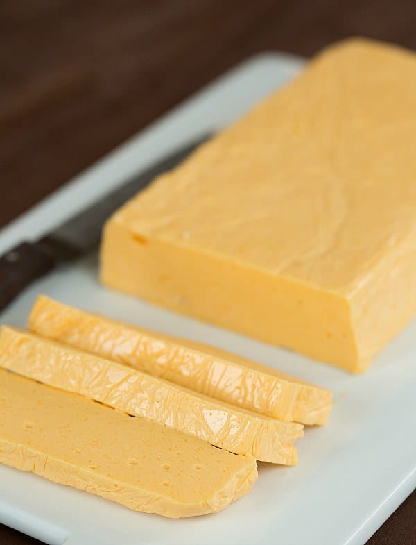 DIY: Homemade Velveeta Cheese | browneyedbaker.com #recipe