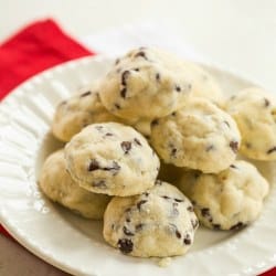 Chocolate Chip Tea Cookies