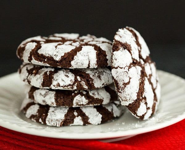 Image result for chocolate crinkle cookies