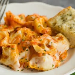 Cheesy Baked Tortellini