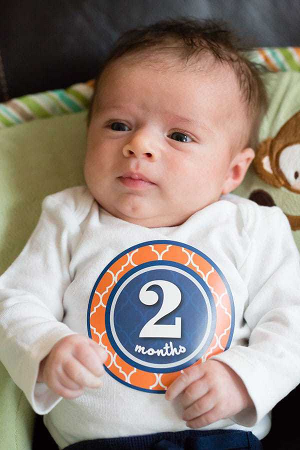 Joseph David - 2 months old! | browneyedbaker.com