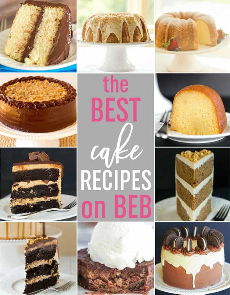 The Best Cake Recipes on Brown Eyed Baker - 10 of my favorite cakes, all in one place!
