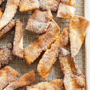My grandma's recipe for fried dough - an Easter tradition when I was little! | browneyedbaker.com