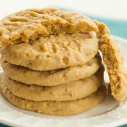 Chunky, Chewy Peanut Butter Cookies-image