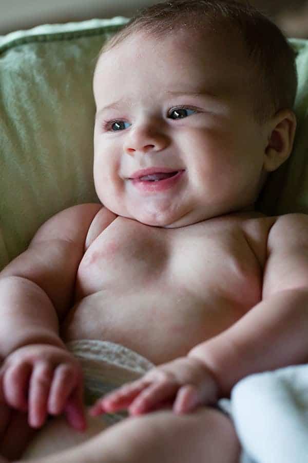 Joseph David - 5.5 months! | browneyedbaker.com