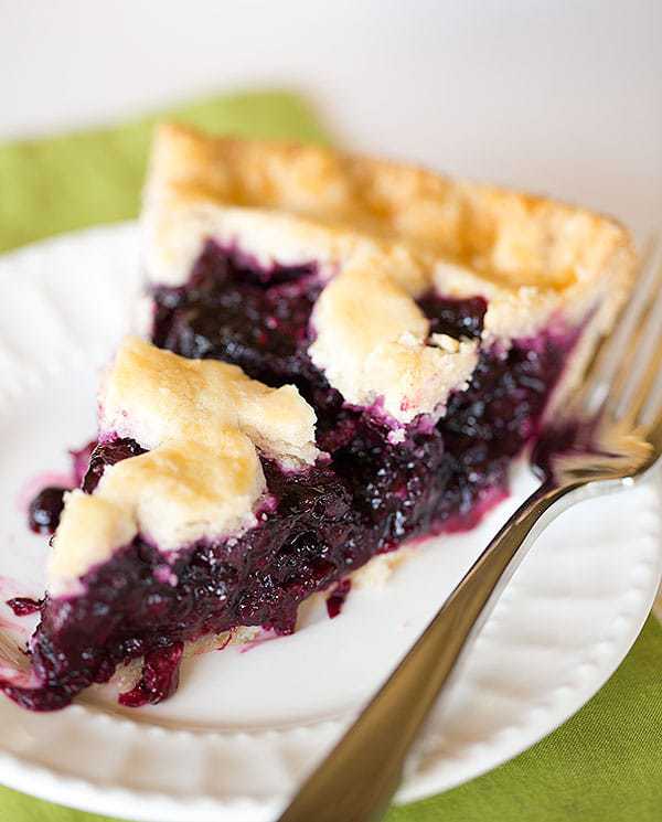 The BEST Blueberry Pie you'll ever make! | browneyedbaker.com