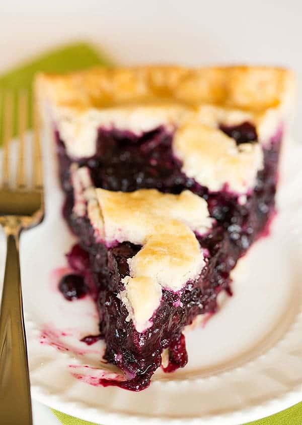 The BEST Blueberry Pie you'll ever make! | browneyedbaker.com