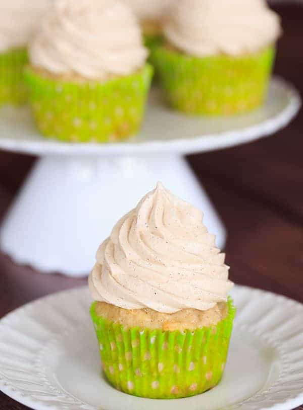 Apple Cupcakes with CinnamonCream Cheese Frosting Brown Eyed Baker