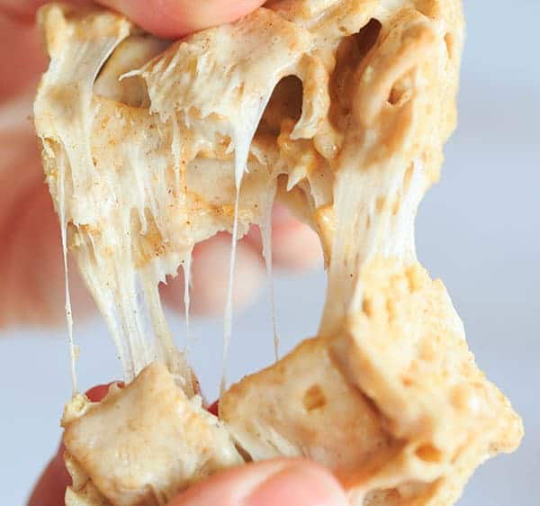 marshmallow treats with cinnamon toast crunch