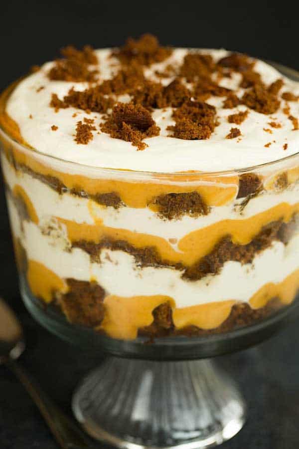 Pumpkin Gingerbread Trifle :: 60 Favorite Fall Dessert Recipes