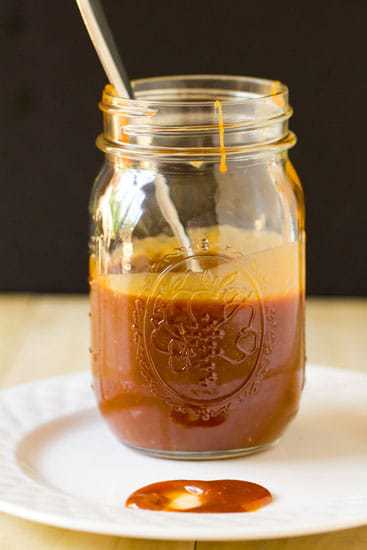 Homemade Salted Caramel Sauce :: 60 Favorite Fall Dessert Recipes