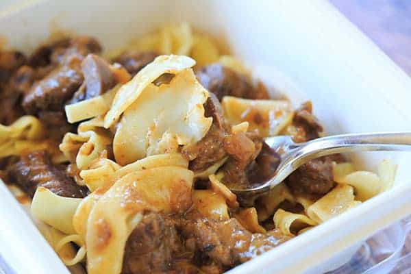 Slow Cooker Beef Stroganoff - Wonderfully tender beef in a rich and flavorful sauce. | browneyedbaker.com