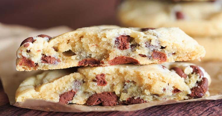 Chocolate Chip Cookie Cake - Brown Eyed Baker