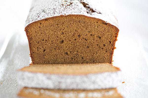 This gingerbread pound cake has the texture of a classic pound cake with all of the molasses and spice flavors of a traditional gingerbread. | https://www.browneyedbaker.com/gingerbread-pound-cake/