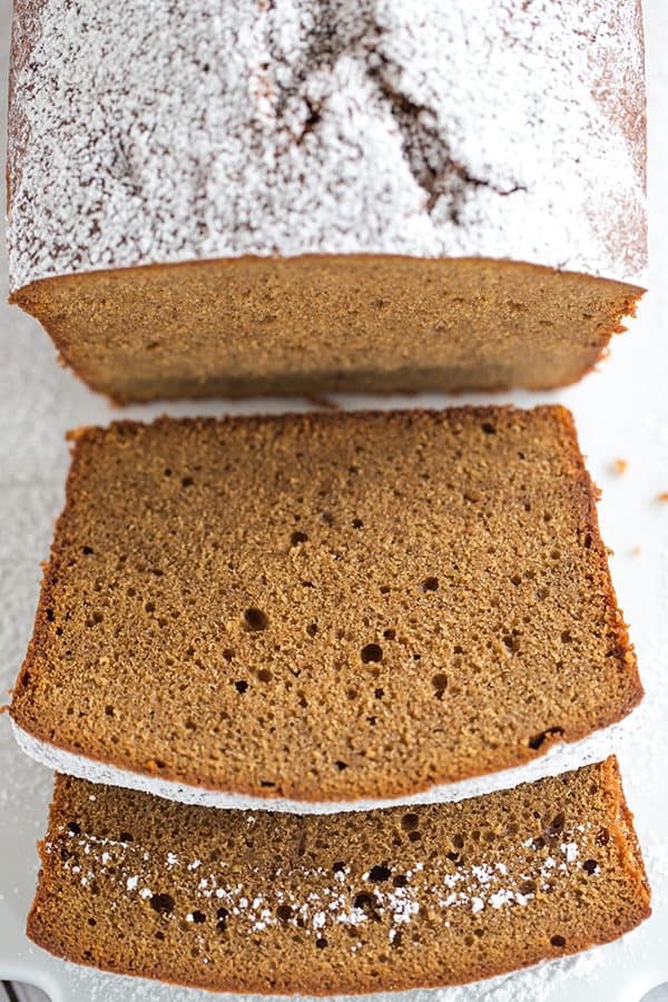 Gingerbread Pound Cake