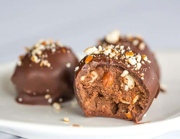 Nutella-Pretzel Truffles