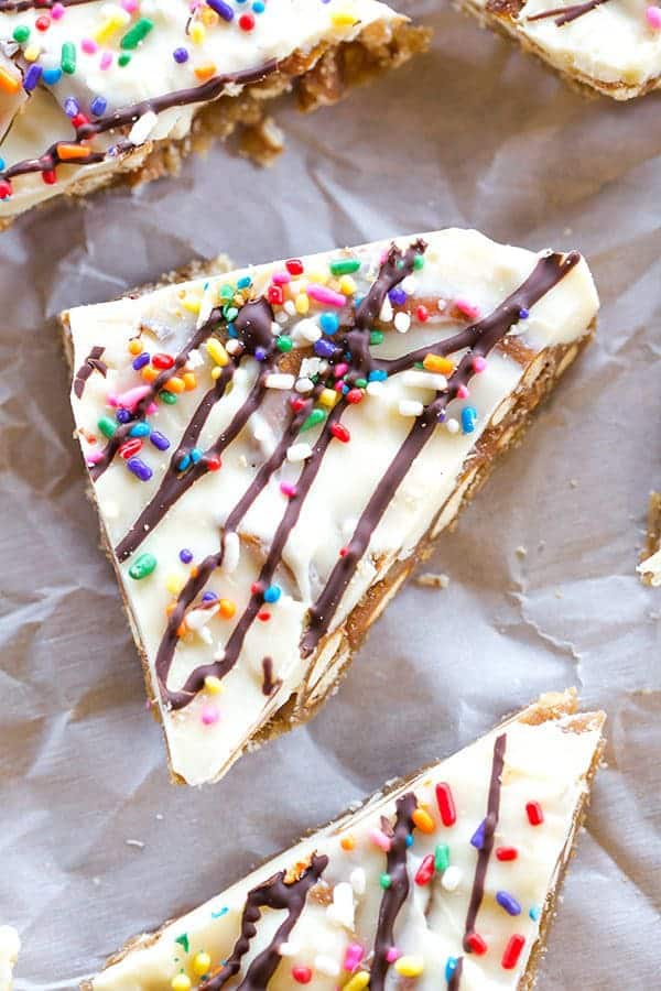 Pretzel Bark Candy - The epitome of sweet and salty. If you like saltine toffee, you'll LOVE this!