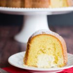 Twinkie Bundt Cake - This homemade Bundt version of the popular Twinkie dessert features a vanilla pound cake with a tunnel of that glorious cream filling!
