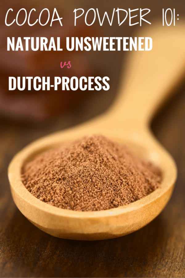 Baking Basics: Cocoa Powder 101. An overview of the differences between natural cocoa and Dutch-process, and when to use them!