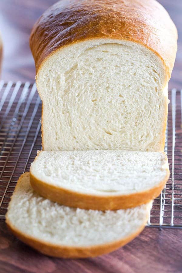 This is a classic white bread recipe, and so easy! The loaves bake up incredibly tall, soft and fluffy... the perfect white bread!