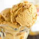 This cookie butter ice cream is a must for anyone who can't keep a spoon out of a jar of Biscoff, speculoos spread or cookie butter!