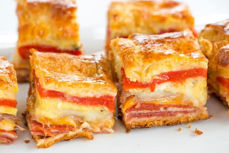 Antipasto Appetizer Squares Brown Eyed Baker