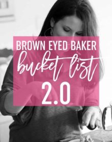 BEB Bucket List 2.0 - Come cook and bake along with me!