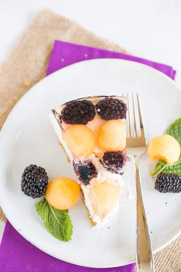 No Bake Rosé Cheesecake Brown Eyed Baker