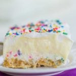 No Bake Funfetti Lush Dessert