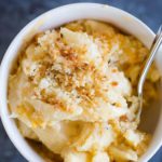 A big bowl of Chrissy Teigen's mac and cheese recipe